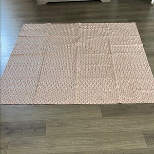 Geometric Patterned shower curtain